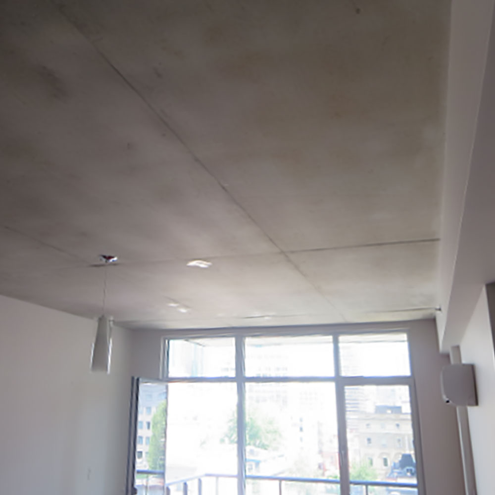 Stretch ceilings before