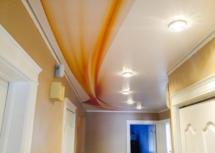 Combined stretch ceilings Favorite Design